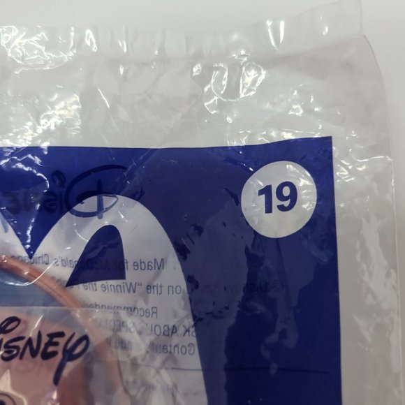 NEW 2021 McDONALD'S WALT DISNEY WORLD 50th ANNIVERSARY HAPPY MEAL TOY #19 Piglet - Picture 3 of 6